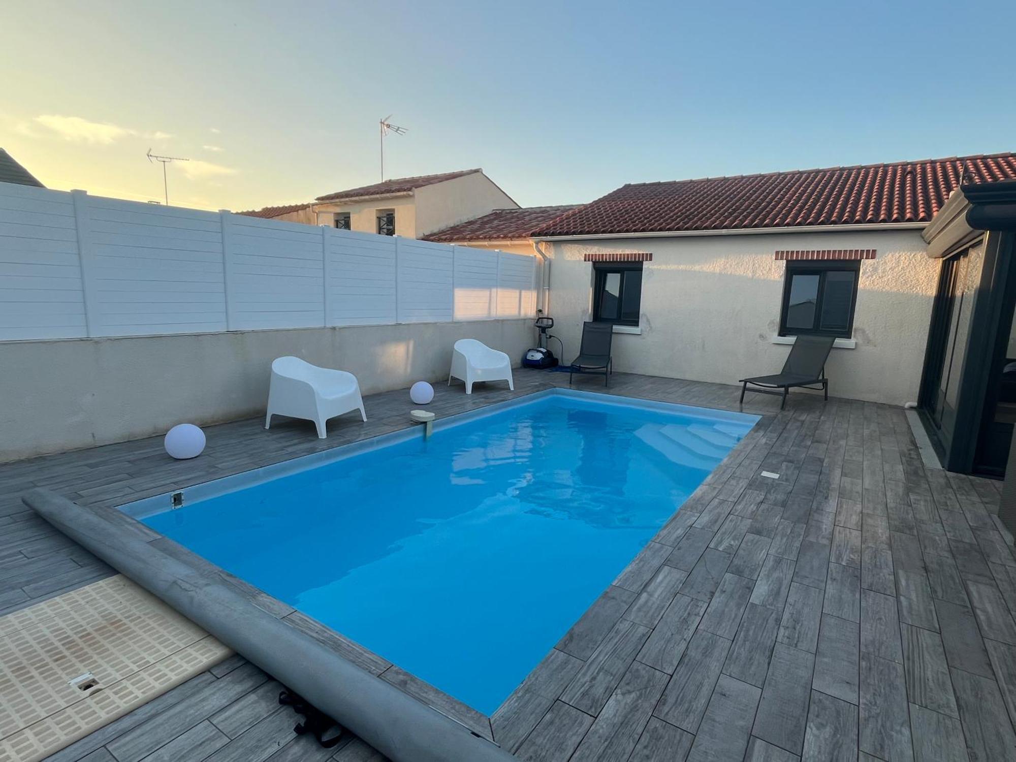 Villa Avec Piscine Saint-Jean-de-Monts Esterno foto